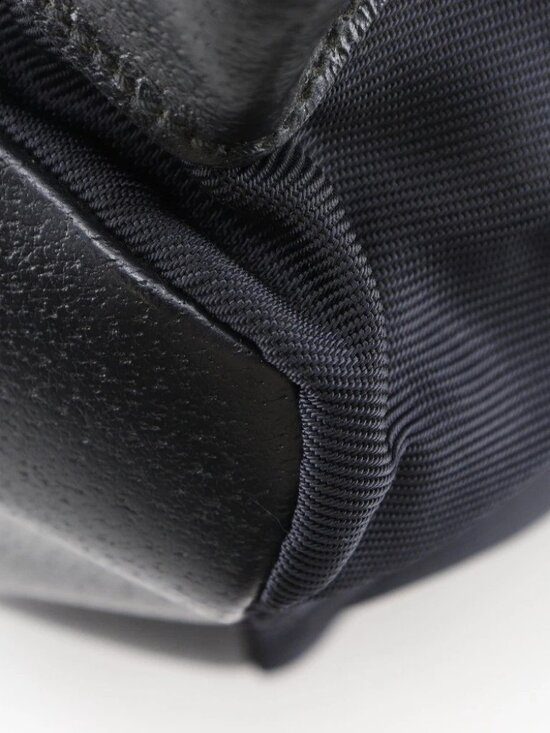GUCCI Backpack Daypack black Nylon canvas/leather Women main image 12